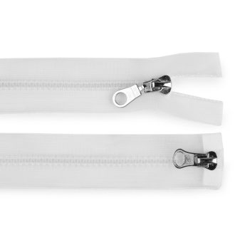   GT10 bontható kétnyitós öntött műanyag cipzár 50 cm transzparens