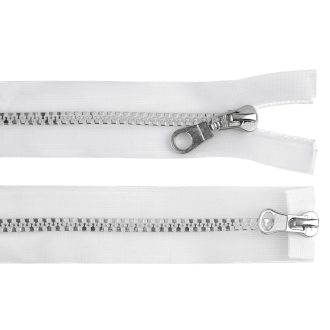   GT10 bontható kétnyitós öntött műanyag cipzár 90 cm transzparens