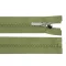 Cápa fogú cipzár bontható GT10 No 5, 60 cm dísz húzóka - 263 khaki (1 db-os csomagolás)
