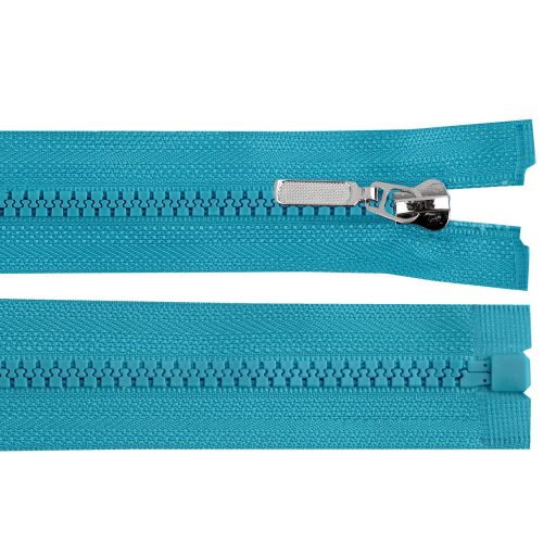 Cápa fogú cipzár bontható GT10 No 5, 60 cm dísz húzóka