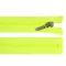 Cápa fogú cipzár bontható 80 cm No 5 hossza, dísz csúszkával - 229 sárga neon (1 db-os csomagolás)