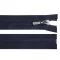 Cápa fogú cipzár bontható 80 cm No 5 hossza, dísz csúszkával - 330 blue dark (1 db-os csomagolás)