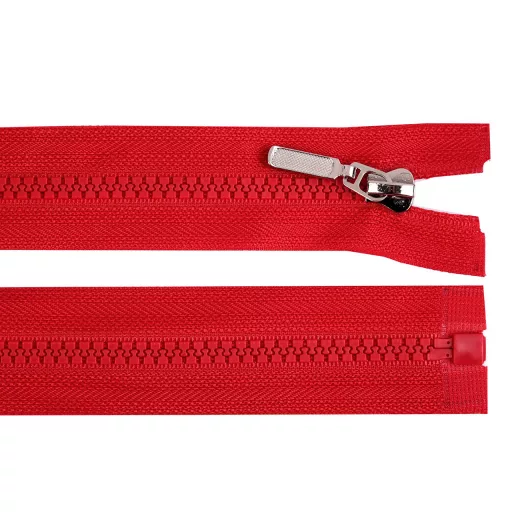 Cápa fogú cipzár bontható 80 cm No 5 hossza, dísz csúszkával