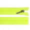 Cápa fogú cipzár bontható 90 cm No 5, dekoratív csúszkával - 229 sárga neon (1 db-os csomagolás)