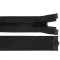 Csontos cipzár YKK No 3 hossza 35 cm - 580 fekete (1 db-os csomagolás)