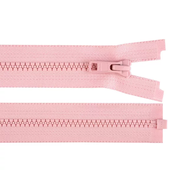 Csontos cipzár YKK No 5 hossza 50 cm - 811 rózsaszín világos (5 db-os csomagolás) Csontos cipzár YKK No 5 hossza 50 cm - 811 rózsaszín világos (5 db-os csomagolás)