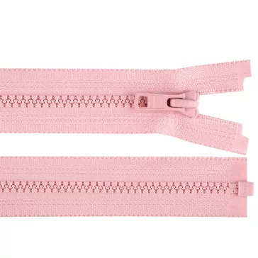   Csontos cipzár YKK No 5 hossza 50 cm - 811 rózsaszín világos (50 db-os csomagolás)