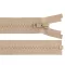 Csontos cipzár YKK No 5 hossza 50 cm - 573 bézs (1 db-os csomagolás)