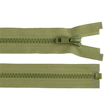   Csontos cipzár YKK No 5 hossza 50 cm - 011 khaki (50 db-os csomagolás)
