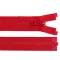 Csontos cipzár YKK No 5 hossza 60 cm - 519 piros (1 db-os csomagolás)