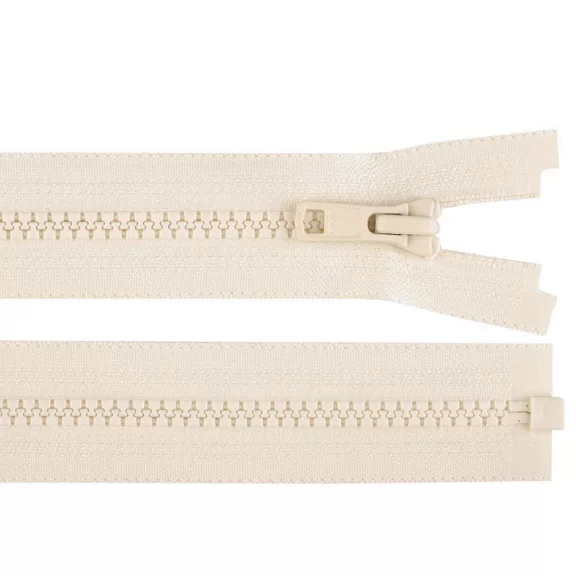 Csontos cipzár YKK No 5 hossza 85 cm - 007 krémszín (5 db-os csomagolás) Csontos cipzár YKK No 5 hossza 85 cm - 007 krémszín (5 db-os csomagolás)