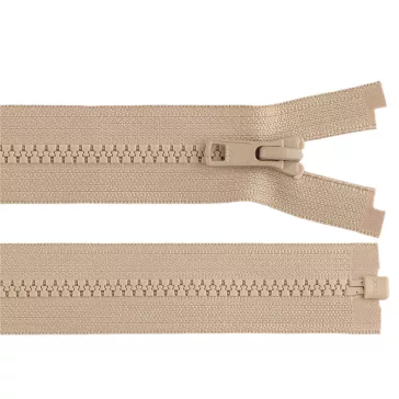   Csontos cipzár YKK No 5 hossza 85 cm - 573 bézs (1 db-os csomagolás)