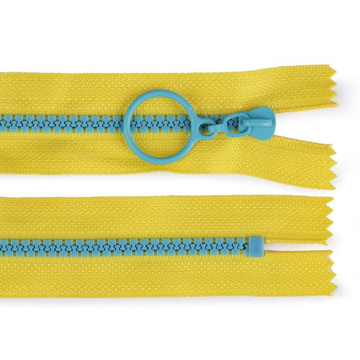 GT10 nem bontható öntött műanyag cipzár 20 cm dísz csúszóka