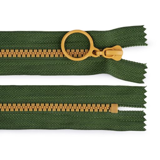 GT10 nem bontható öntött műanyag cipzár 20 cm dísz csúszóka