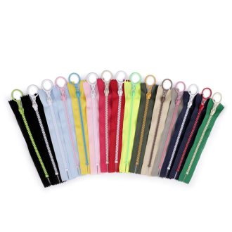   GT10 nem bontható öntött műanyag cipzár 15 cm dísz csúszóka