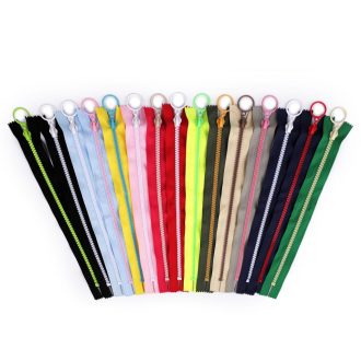   GT10 nem bontható öntött műanyag cipzár 25 cm dísz csúszóka