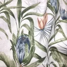 Tropical Touch with exotic flowers - premium heavyweight cotton fabric Tropical Touch with exotic flowers - premium heavyweight cotton fabric