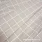 Bézs kockás - prémium vastag pamutvászon