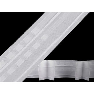 Függönyráncoló szalag 2 csokros széles 50mm