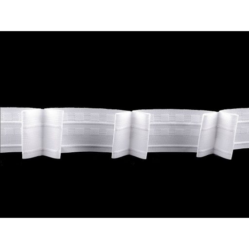 Függönyráncoló szalag 2 csokros széles 50mm