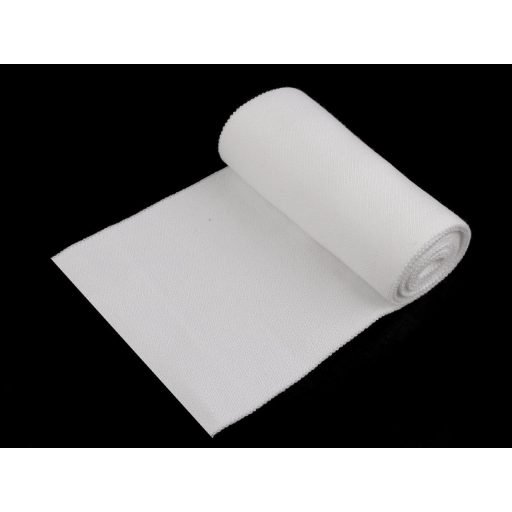 Elasztikus bordázott passzé széles folyóméteres szélessége 11,5 cm
