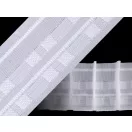 Függönyanyag szélessége 50 mm ceruzabehúzás - fehér (100 m-os csomagolás)
