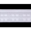 Függönyanyag szélessége 50 mm ceruzabehúzás - fehér (100 m-os csomagolás)