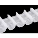 Függönyanyag szélessége 50 mm ceruzabehúzás - fehér (100 m-os csomagolás)