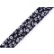 Pamut ferdepánt mintával szélessége 20 mm vasalt - 920224/1 blue dark (14 m-es csomagolás)