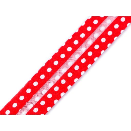 Ferdepánt pamut pöttyök, kockaminta, csillag szélessége 20 mm vasalt