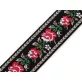 Népviseleti mintás szalag 34 mm