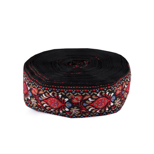 Népviseleti mintás szalag 48 mm
