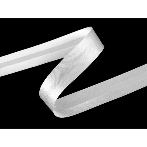 Ferdepánt szatén 20 mm széles, vasalt