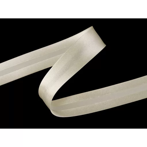 Ferdepánt szatén 20 mm széles, vasalt