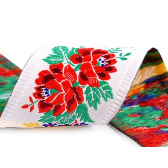 Népviseleti mintás szalag 55 mm 2. osztály