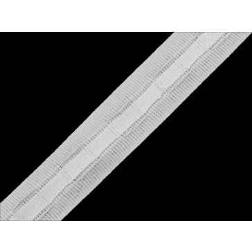   Ceruzás függöny ráncoló szalag 25 mm univerzális - fehér (100 m-os csomagolás)