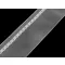 Függönybehúzó ráncoló szalag 10 cm fülekkel - Transparent 