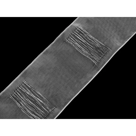 Függönybehúzó szalag 10 cm, rúdra húzható, átlátszó,hullámos - Transparent (50 m-es csomagolás) Függönybehúzó szalag 10 cm, rúdra húzható, átlátszó,hullámos - Transparent (50 m-es csomagolás)