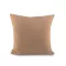 Huzat párnára egyszínű mintával 45x45 cm - 2 bézs (2 db-os csomagolás)