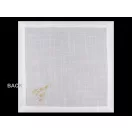 Textil aszatalterítő, lkarácsonyfa urexsz hímzés 42x42 cm - fehér arany (2 db-os csomagolás) Textil aszatalterítő, lkarácsonyfa urexsz hímzés 42x42 cm - fehér arany (2 db-os csomagolás)