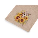 Ajándékzsák 13x18 cm juta utánzat - 2 természetes bézs madár (10 db-os csomagolás) Ajándékzsák 13x18 cm juta utánzat - 2 természetes bézs madár (10 db-os csomagolás)