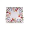 Négyzet alakú textil alátét 40x40 cm - 1 fehér virágok
790978 790979 (2 db-os csomagolás)
