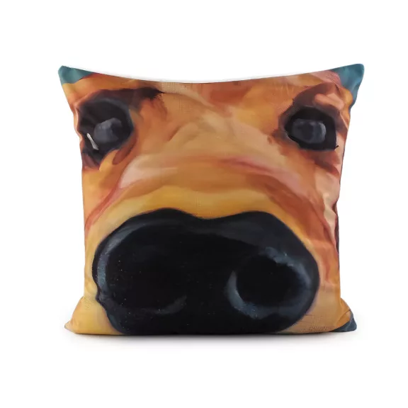 Bársony párnahuzat kutyus, cica 45x45 cm - 4 mustárszínű kutya (1 db-os csomagolás) Bársony párnahuzat kutyus, cica 45x45 cm - 4 mustárszínű kutya (1 db-os csomagolás)