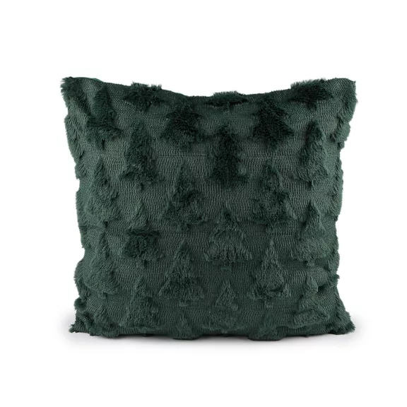 Karácsonyi plüss párnahuzat fenyőfák 45x45 cm - 3 zöld (1 db-os csomagolás) Karácsonyi plüss párnahuzat fenyőfák 45x45 cm - 3 zöld (1 db-os csomagolás)