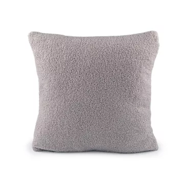   Párnahuzat buklé 45x45 cm - 3 szürke (1 db-os csomagolás)