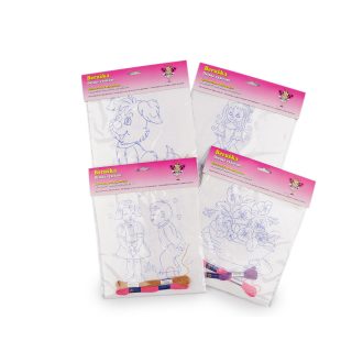 Gyermek hímzőminta készlet 2 db