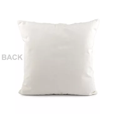   Párnahuzat hímzett 3D virágok 43x43 cm - bézs világos (4 db-os csomagolás)