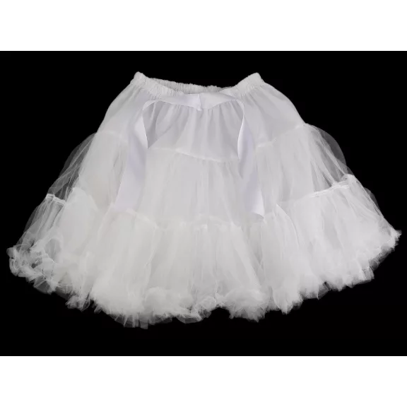 Fodros alsószoknya ruha alá / szoknya - 1 Off White (1 db-os csomagolás) Fodros alsószoknya ruha alá / szoknya - 1 Off White (1 db-os csomagolás)