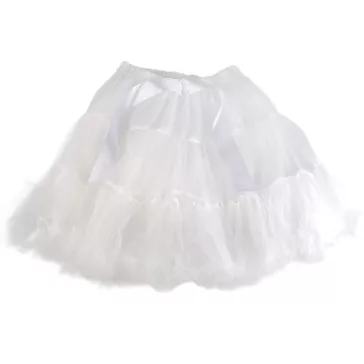   Fodros alsószoknya ruha alá / szoknya - 1 Off White (1 db-os csomagolás)