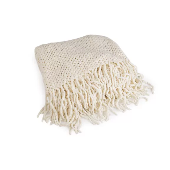 Ágytakaró / rojtos takaró 130x170 cm - 1 krém világos (1 db-os csomagolás) Ágytakaró / rojtos takaró 130x170 cm - 1 krém világos (1 db-os csomagolás)